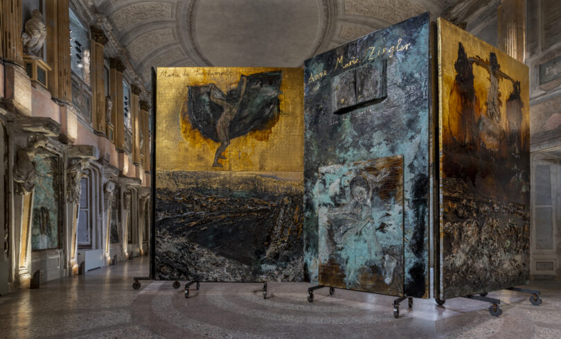Installationsansicht „The Women Alchemists“ von Anselm Kiefer in Mailand