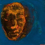 Iba N'Diaye „Fantôme“ aus dem Jahr 1990 ist Teil einer der Jubiläumsausstellungen „Along the Color Line. Perspektiven einer transatlantischen Moderne“