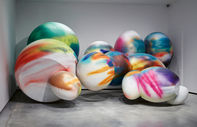 Katharina Grosses Sprayarbeit „Faux Rocks“ (2006) ist Teil der Sammlung von Helga de Alvear, die sich ein Museum bauen ließ