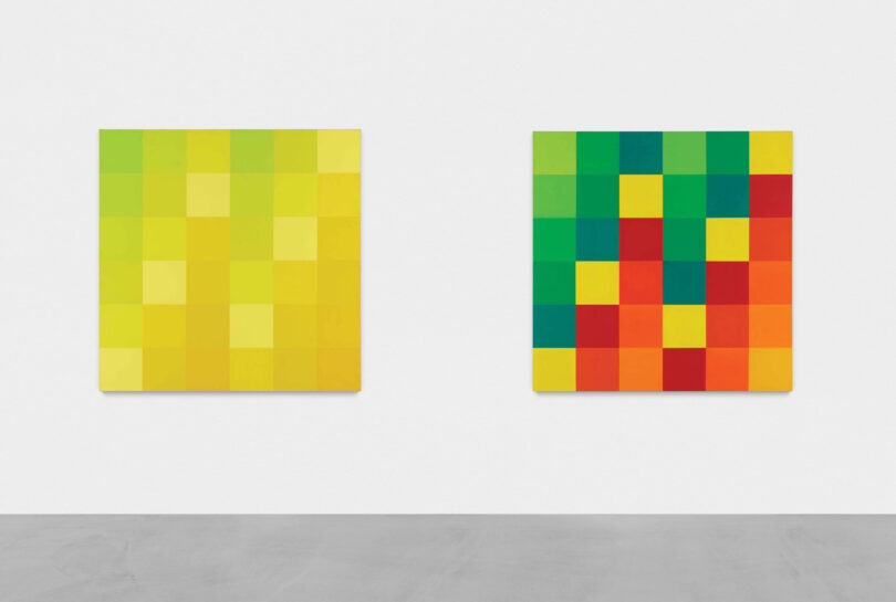 „Grün–Gelb–Rot“ von 1950/1970 von Richard Paul Lohse