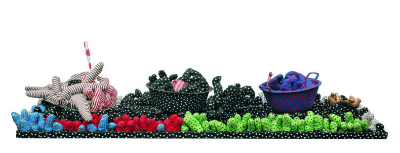 Yayoi Kusamas „Compulsion Furniture (Triebmobiliar)“ von 1966 aus der Sammlung Ludwig