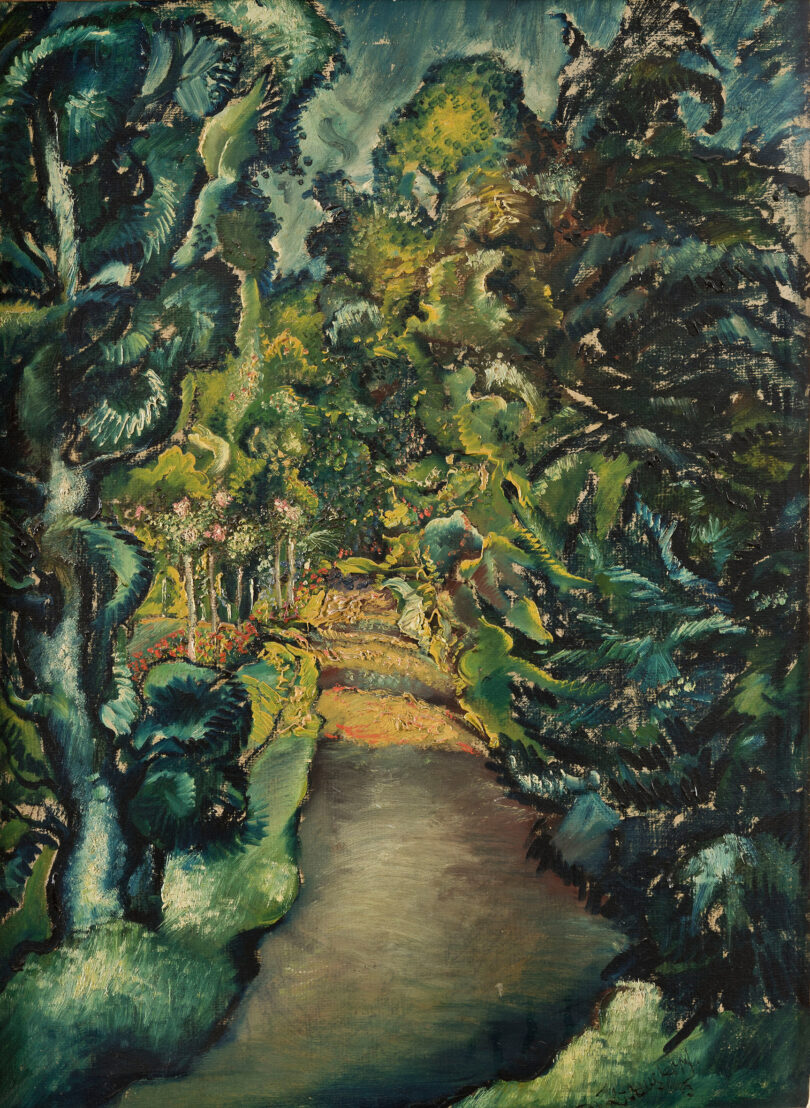 Bruno Krauskopf, „Parklandschaft“, aus dem Jahr 1915