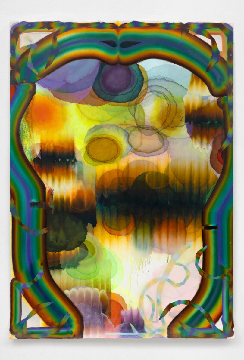 Kerstin Brätsch „Ohne Titel“, ATEM Serie, 2024, Kunstmuseum Bonn