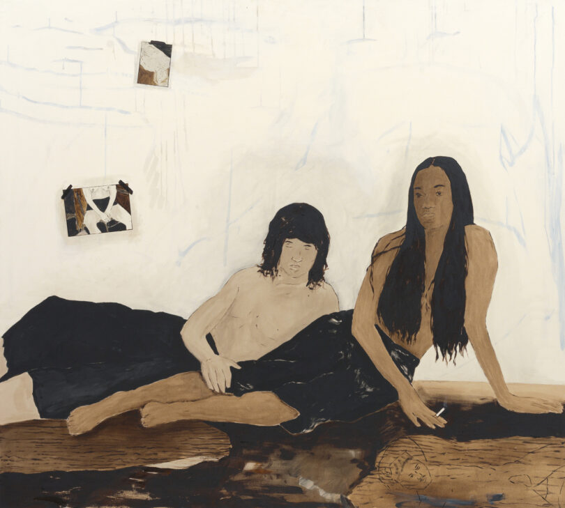 Brett Charles Seiler, „My Boyfriend and His Best Friend“ (Wilhelm and Charity)“, 2025.© Georg Brückmann/Courtesy Galerie EIGEN + ART Leipzig/Berlin