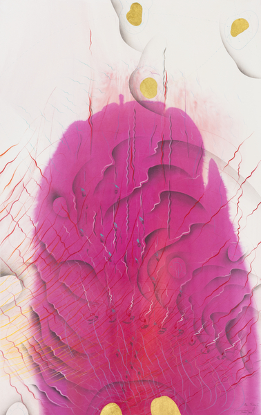 Jorinde Voigt, „Non-Fiction I“, 2026, gold leaf. © Courtesy Galerie Judin, Berlin/Jorinde Voigt/VG Bild-Kunst, Bonn 2026