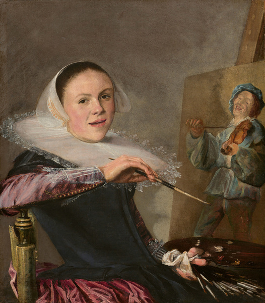 Selbstportät von Judith Leyster, c. 1630. © National Gallery of Art, Washington, DC