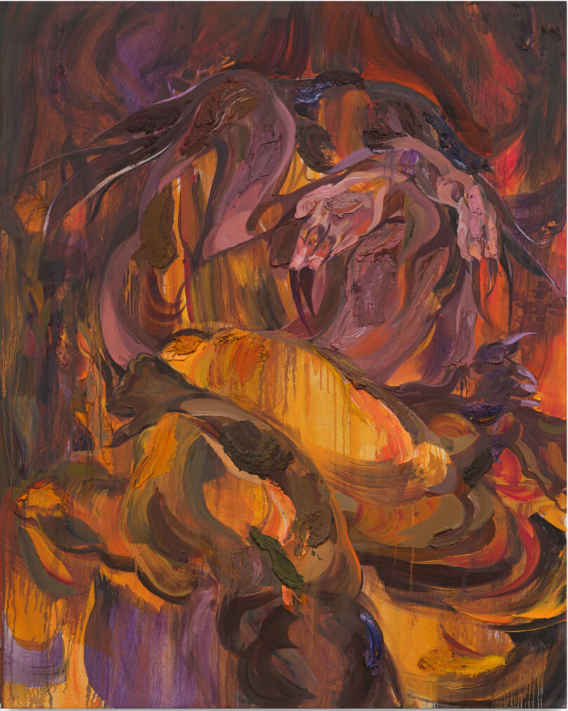 Wynnie Mynerva, „Sostener el fuego“, 2025. © Trevor Good/Courtesy of the artist and Société, Berlin