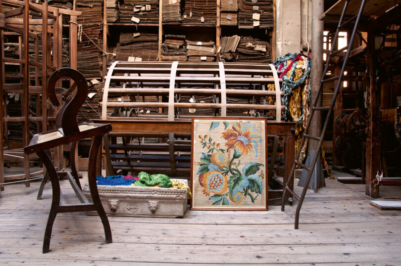 Handwerksweberei Tessitura Luigi Bevilacqua in Venedig