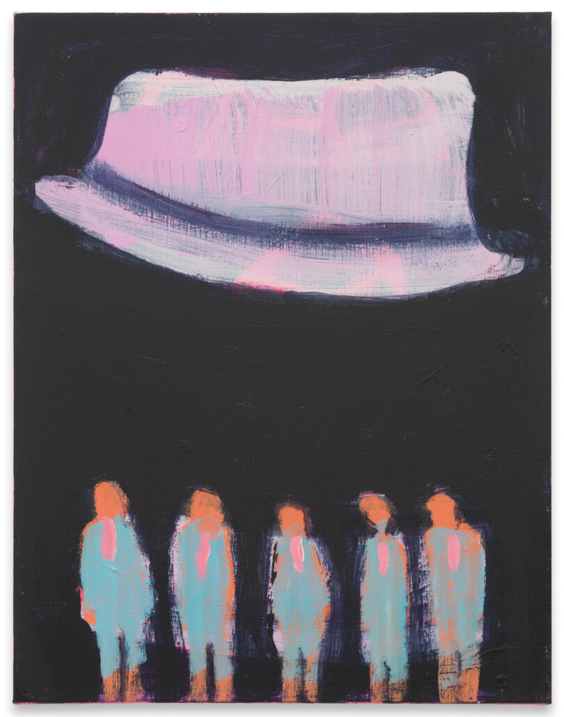 Katherine Bradford, „Five under Hat