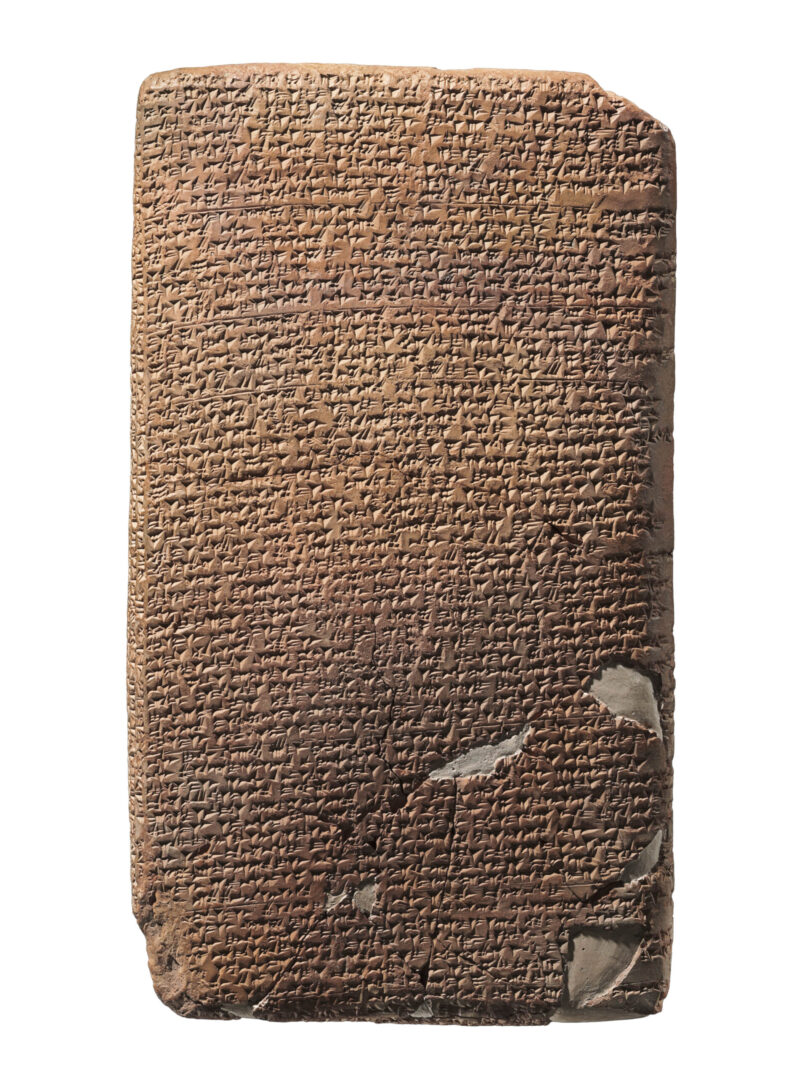 Wie trainiert man Streitwagen-Pferde? Auf der Tontafel aus Hattuscha, der Hauptstadt des Großreichs der Hethiter, um 1350 v. Chr., steht es geschrieben. © Sandra Steiß/SMB, VAM