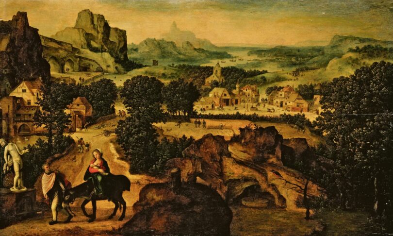 Eine Landschaft von Herri met de Bles