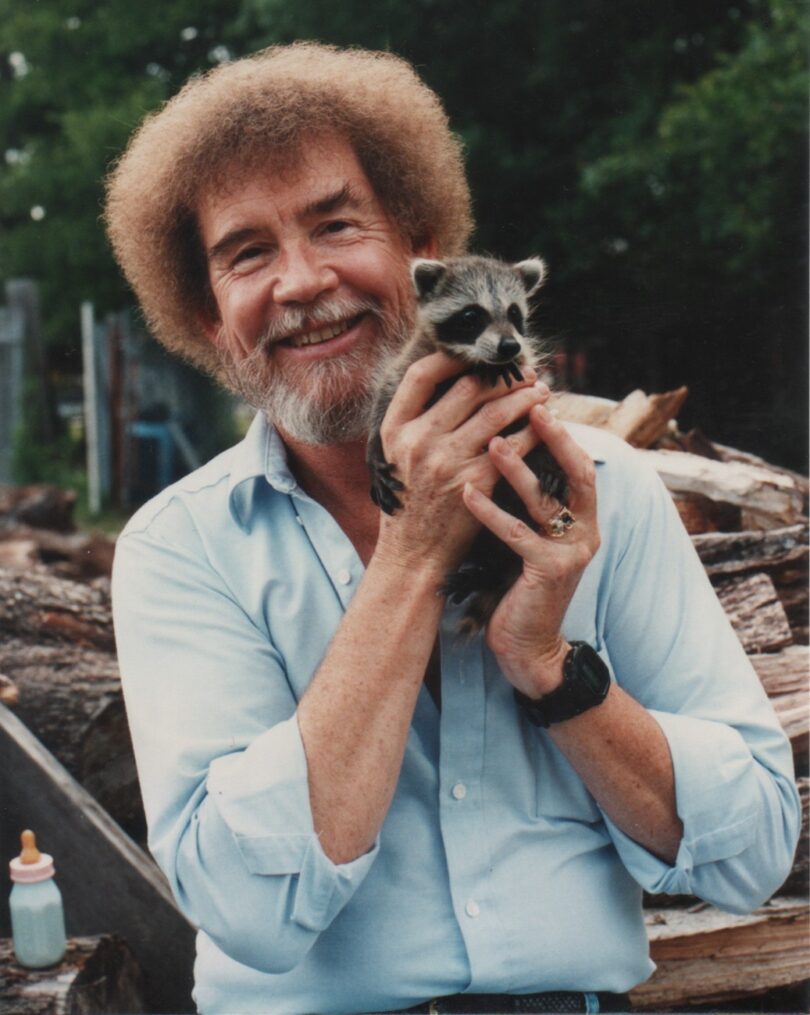Ein Foto von Bob Ross