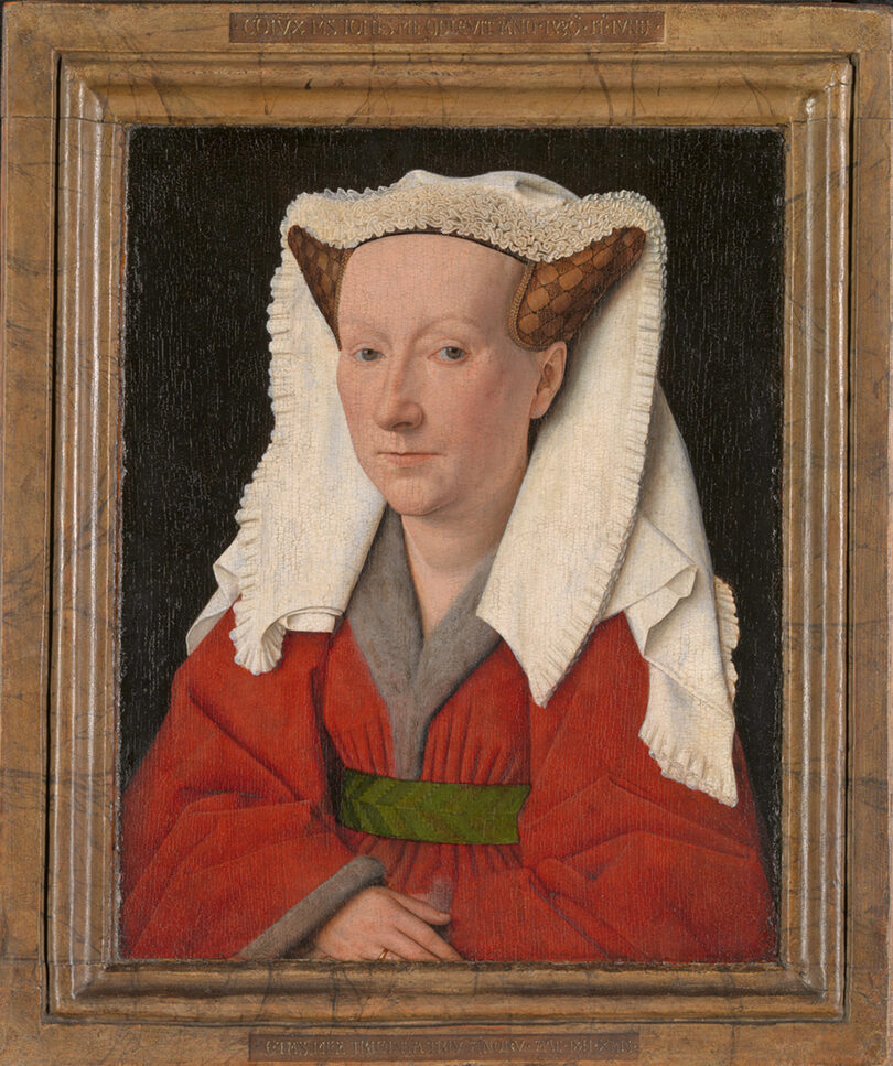 Ein Porträt von Margareta van Eyck