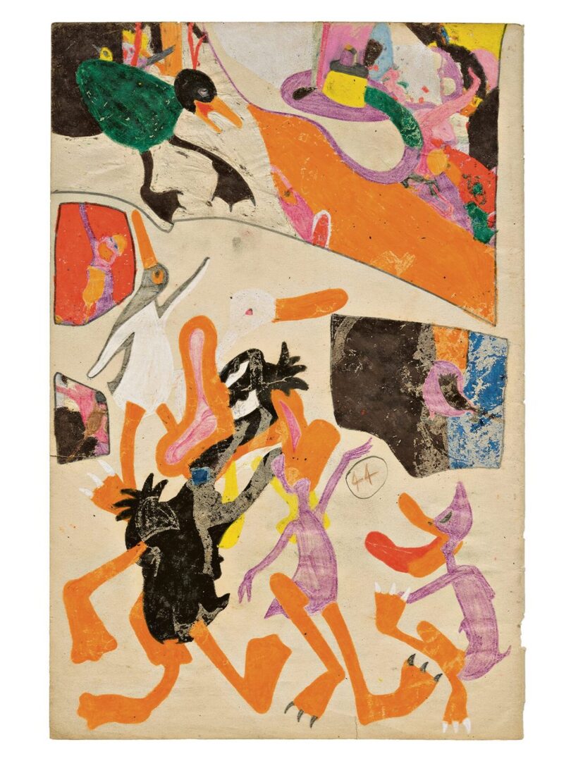Ein buntes Kunstwerk von Susan Te Kahurangi King